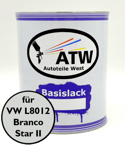 Autolack für VW L8012 Branco Star II